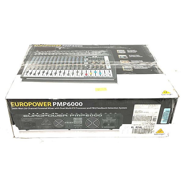 Used Behringer PMP6000 Powered Mixer