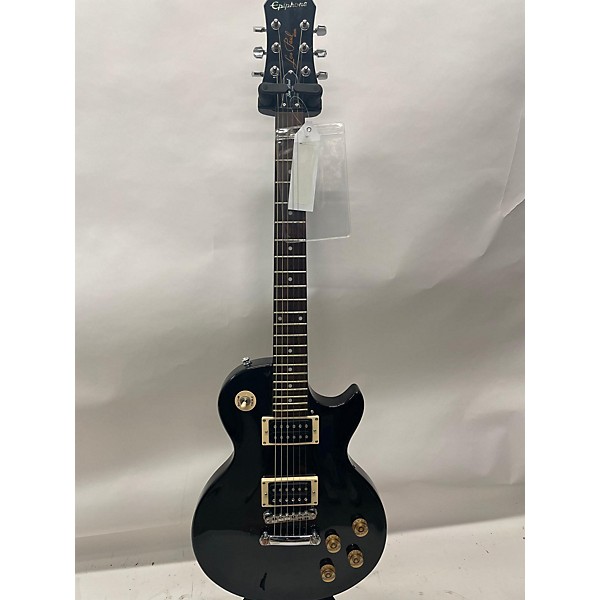 Used Epiphone Les Paul 100 Bolt On Solid Body Electric Guitar Black Guitar Center