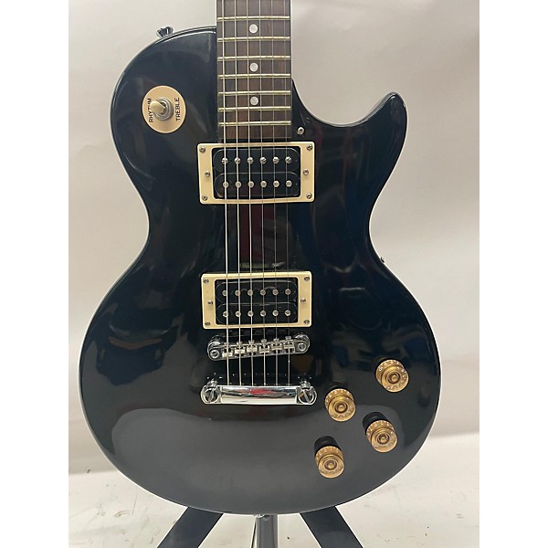 Used Epiphone Les Paul 100 Bolt On Solid Body Electric Guitar Black Guitar Center