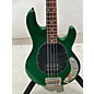 Used Ernie Ball Music Man Used Ernie Ball Music Man Stingray 3 EQ H Emerald Green Sparkle Electric Bass Guitar