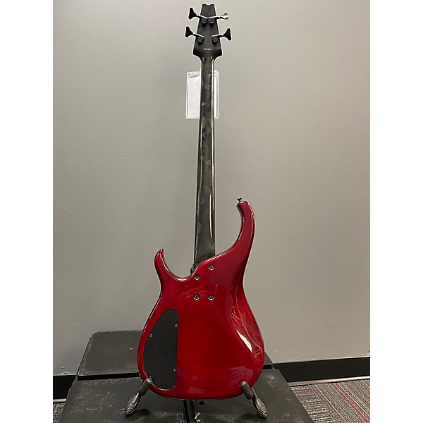 Used Modulus Guitars Used Modulus Guitars Q4 Quantum QUILTED SCARLETT Electric Bass Guitar