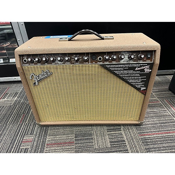 Used Fender Acoustasonic Jr Dsp 80W Acoustic Guitar Combo Amp Guitar
