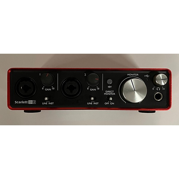 Used Focusrite Scarlett 2i2 Gen 2 Audio Interface