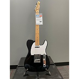 Used Fender Used Fender SQUIER SERIES STANDARD TELECASTER Black Solid Body Electric Guitar