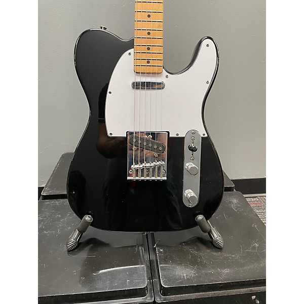 Used Fender Used Fender SQUIER SERIES STANDARD TELECASTER Black Solid Body Electric Guitar