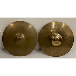 Used Zildjian 13in A Custom Hi Hat Pair Cymbal