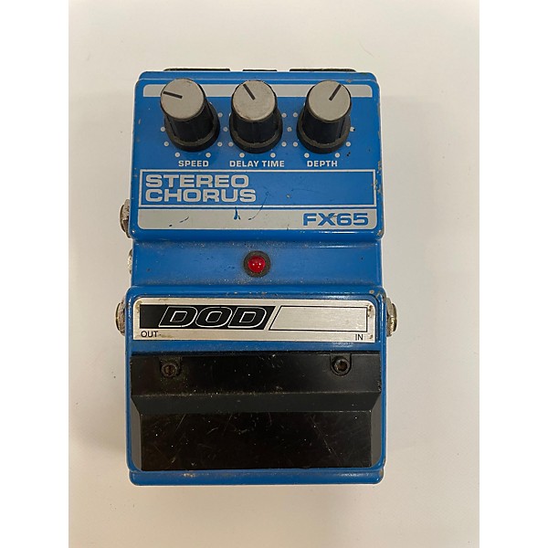 Used DOD FX65 STEREO CHORUS Effect Pedal