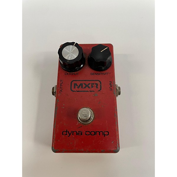 Vintage MXR 1980s Dyna Comp Block Logo Effect Pedal