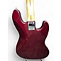 Used Fender Used Fender Jazz Bass LH Burgundy Electric Bass Guitar