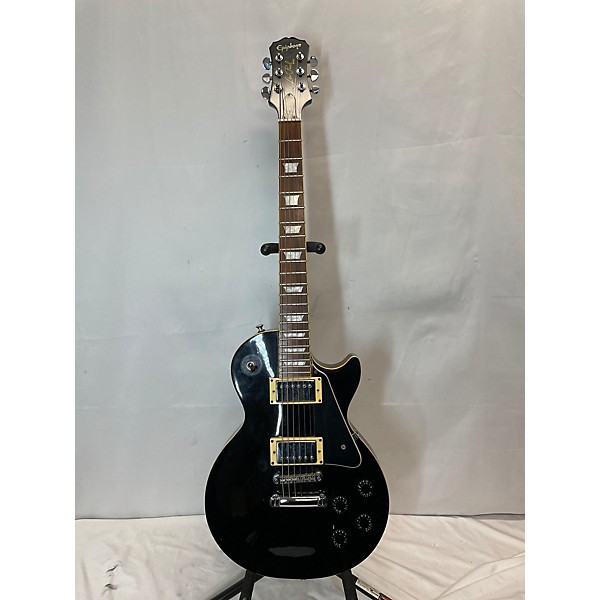 Used Epiphone Used Epiphone Les Paul Standard Black Solid Body Electric Guitar