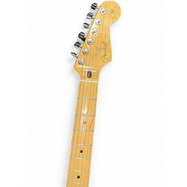 Used Fender Used Fender Limited Edition Player Stratocaster HSS Plus Top Blue Burst Solid Body Electric Guitar