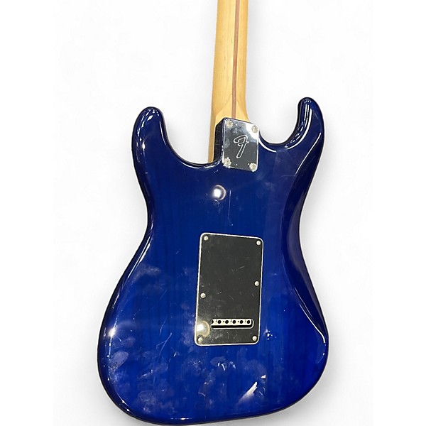 Used Fender Used Fender Limited Edition Player Stratocaster HSS Plus Top Blue Burst Solid Body Electric Guitar