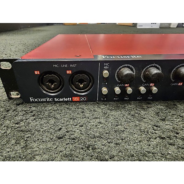 Used Focusrite Scarlett 18i20 Audio Interface