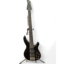 Used Yamaha trbx505 Transparent Black Electric Bass Guitar