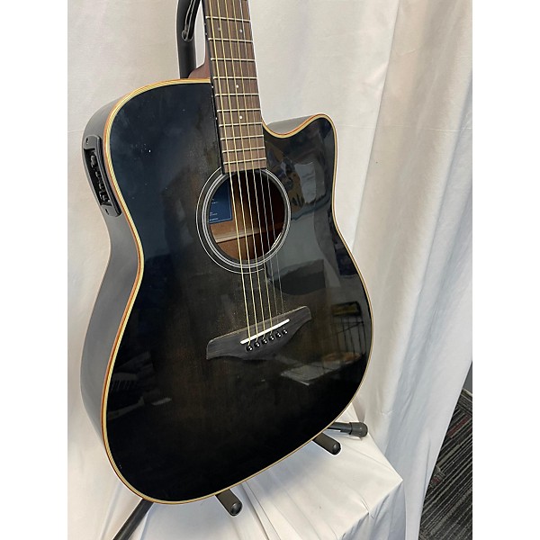 Used Yamaha Used Yamaha A1M Black Acoustic Electric Guitar