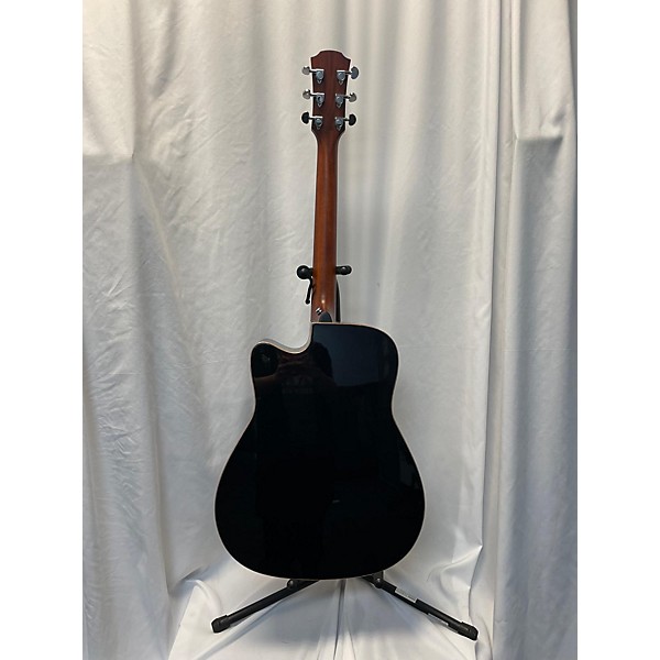 Used Yamaha Used Yamaha A1M Black Acoustic Electric Guitar