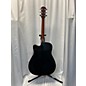 Used Yamaha Used Yamaha A1M Black Acoustic Electric Guitar