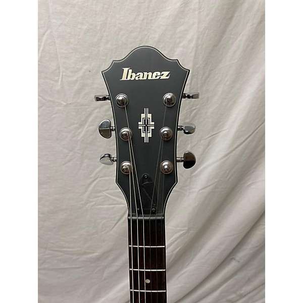 Used Ibanez Used Ibanez AM73B Archtop Flat Tobacco Hollow Body Electric Guitar