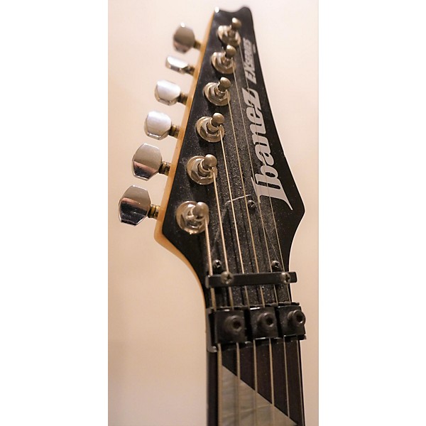 Used Ibanez EXSERIES Solid Body Electric Guitar Black Guitar Center