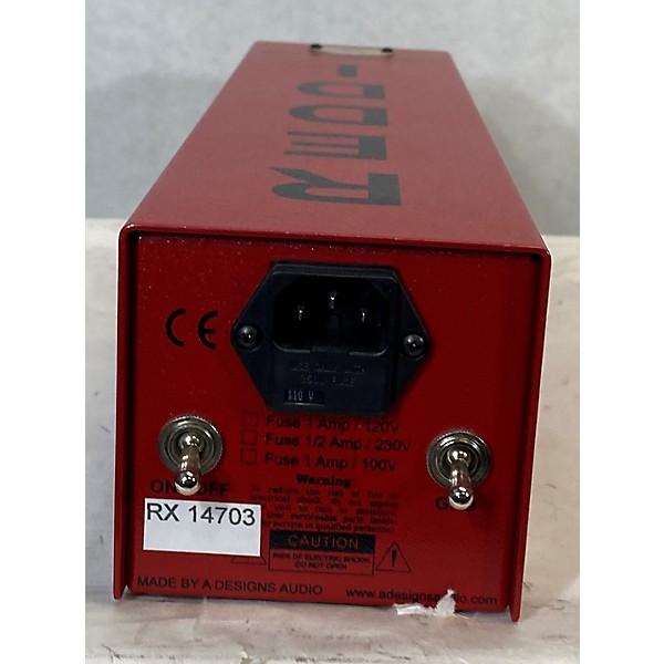 Used A Designs REDDI Tube Direct Box Microphone Preamp Guitar Center