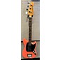 Used Fender Used Fender Justin Meldal-Johnsen Road Worn Mustang Worn Coral Red Electric Bass Guitar thumbnail