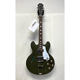 Used Epiphone Used Epiphone Casino Worn Royal Olive Hollow Body Electric Guitar