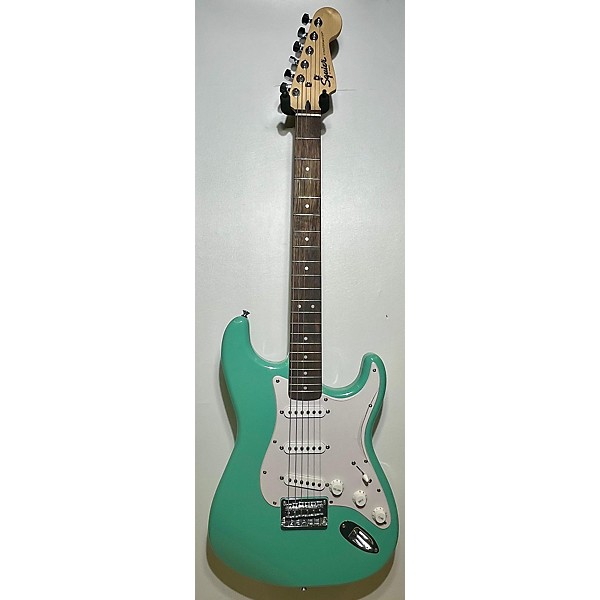 Used Fender Used 2020 Fender Squier Stratocaster Seafoam Green Solid Body Electric Guitar