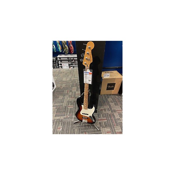 Used Fender Used Fender Player Jazz Bass 3 Color Sunburst Electric Bass Guitar