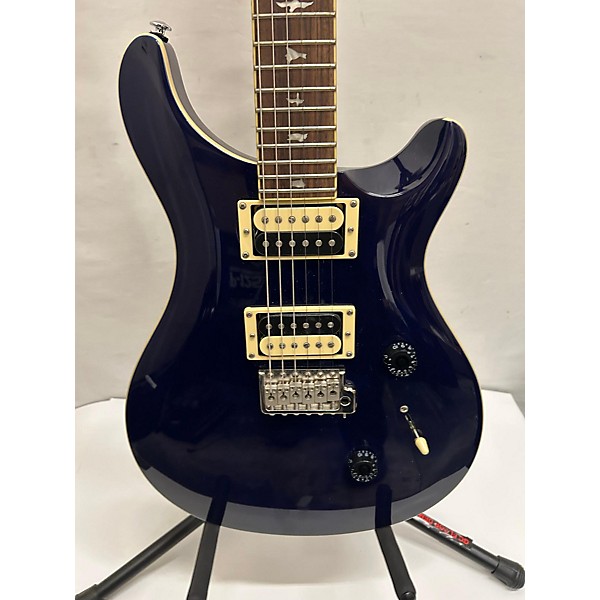 Used PRS Used PRS SE Standard 24 Blue Solid Body Electric Guitar