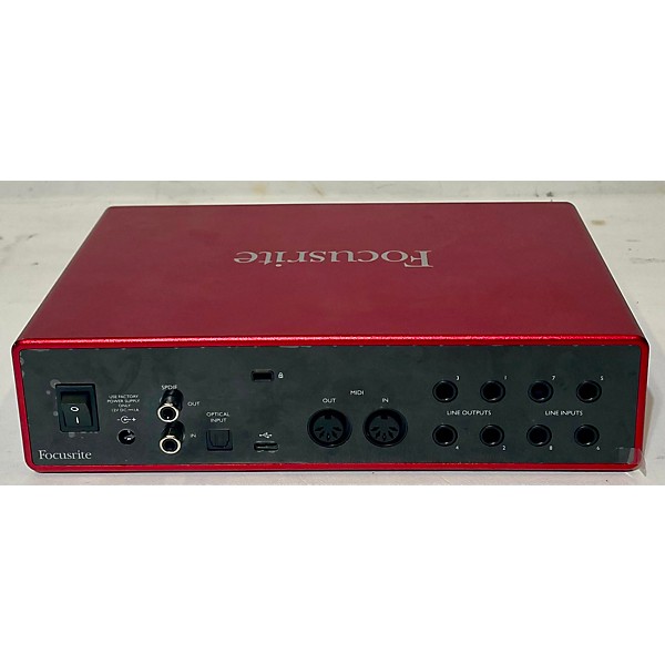 Used Focusrite Used Focusrite Scarlett 18i8 Gen 3 Audio Interface