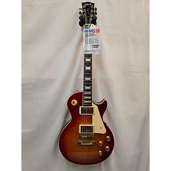 Used Gibson Used Gibson Les Paul Standard 1960S Neck Dark Cherry Burst Solid Body Electric Guitar