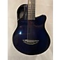 Used Emerald Guitars Used Emerald Guitars X7 Blue Acoustic Guitar