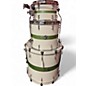 Used Truth Custom Drums Used Truth Custom Drums 3 piece SENIOR Pearl White Drum Kit thumbnail