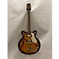 Used Orlando Used Orlando Gretsch Style Semi Hollow 3 Tone Sunburst Hollow Body Electric Guitar