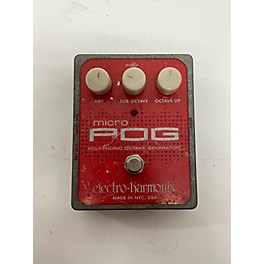 Used Electro-Harmonix Used Electro-Harmonix Micro Pog Polyphonic Octave Generator Effect Pedal