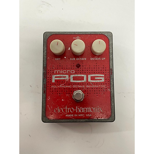 Used Electro-Harmonix Used Electro-Harmonix Micro Pog Polyphonic Octave Generator Effect Pedal