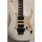 Used Ibanez Used Ibanez RG350DXZ White Solid Body Electric Guitar