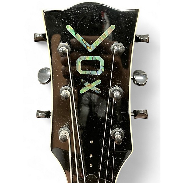 Used VOX V90B Black Hollow Body Electric Guitar