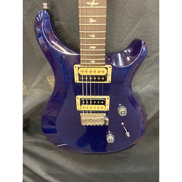 Used PRS Used PRS Custom 24 Blue Solid Body Electric Guitar