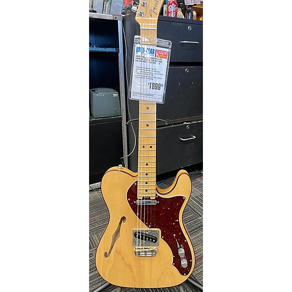 Used Fender Used Fender American Elite Thinline Telecaster Natural Hollow Body Electric Guitar