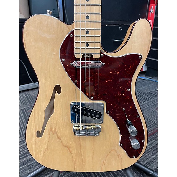 Used Fender Used Fender American Elite Thinline Telecaster Natural Hollow Body Electric Guitar