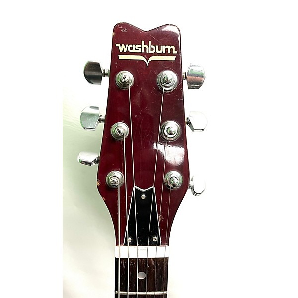 Used Washburn Used Washburn Raven Red Solid Body Electric Guitar