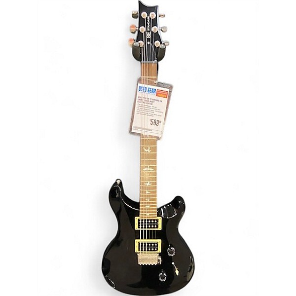 Used PRS SE Standard 24 Ebony Solid Body Electric Guitar