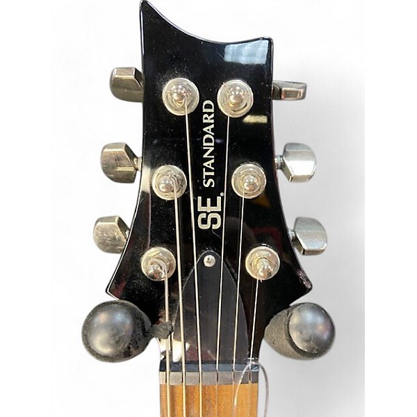 Used PRS SE Standard 24 Ebony Solid Body Electric Guitar
