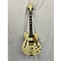 Used Sublime Cheiftain Deluxe Vintage White Hollow Body Electric Guitar thumbnail