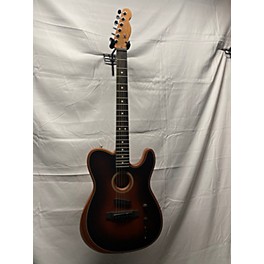 Used Fender Used 2020s Fender American Acoustasonic Telecaster 2 Color Sunburst Acoustic Electric Guitar