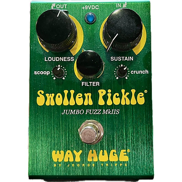 Used Way Huge Electronics Used Way Huge Electronics WHE401 Swollen Pickle MKII Super Jumbo Fuzz Effect Pedal