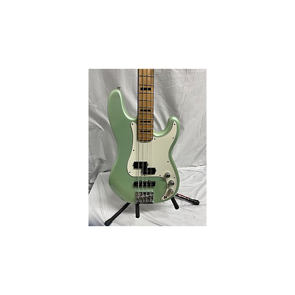 Used Fender Used Fender FSR Deluxe Special Precision Bass Seafoam Green Metallic Electric Bass Guitar