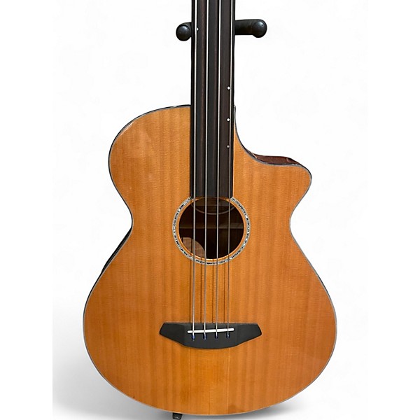 Used Breedlove Solo Jumbo CE bass FL Natural Acoustic Bass Guitar