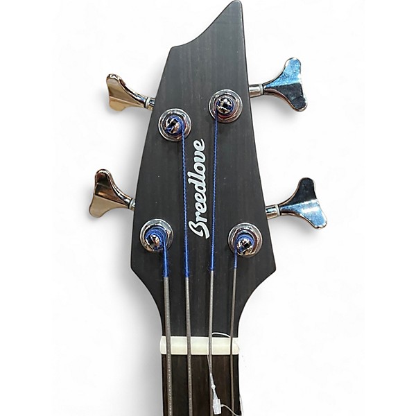 Used Breedlove Solo Jumbo CE bass FL Natural Acoustic Bass Guitar